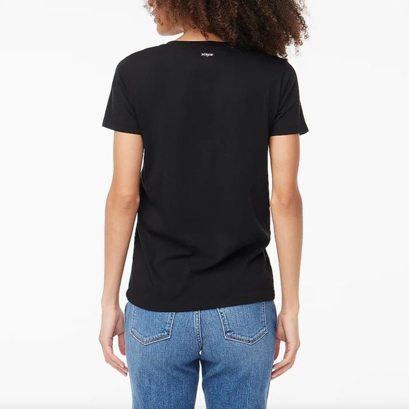 🛍️ 2/$40 Sale 🛍️ NWT J.Crew Factory "Just here for the boos" tee - Picture 3 of 4